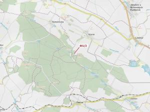 Dražba lesa, Moravské Budějovice, 834 m2