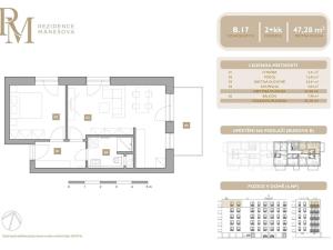 Prodej bytu 2+kk, Lipník nad Bečvou, Mánesova, 47 m2