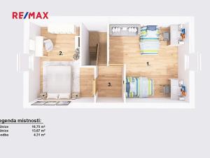 Pronájem chaty, Rodvínov, 73 m2