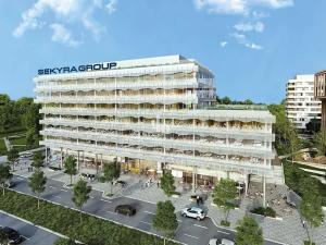 Pronájem kanceláře, Praha - Karlín, Rohanské nábřeží, 420 m2