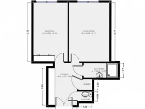 Pronájem bytu 2+kk, Praha - Nové Město, Plavecká, 50 m2