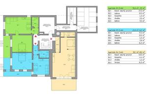 Prodej bytu 2+kk, Bayerisch Eisenstein, Německo, Brennesstraße, 58 m2