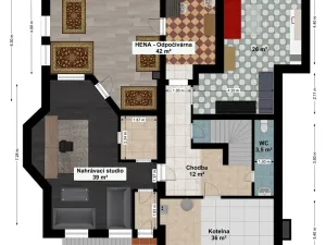 Prodej rodinného domu, Chlumčany, Sluneční, 636 m2