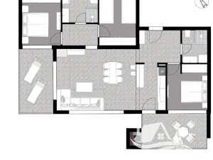 Prodej bytu 4+kk, Maslenica, Chorvatsko, Odmorište Jasenice, 109 m2