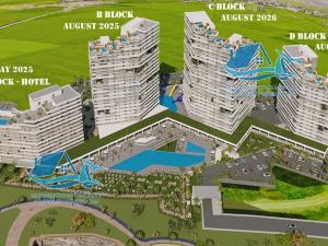 Prodej bytu 1+kk, Trikomo, Kypr, 42 m2