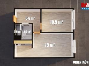 Prodej bytu 2+kk, Libochovice, 40 m2