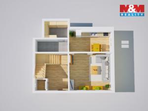 Prodej rodinného domu, Žalany, Pražská, 167 m2