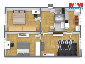 Prodej bytu 3+1, Karlovy Vary, 73 m2