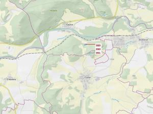 Dražba lesa, Rabí, 4276 m2