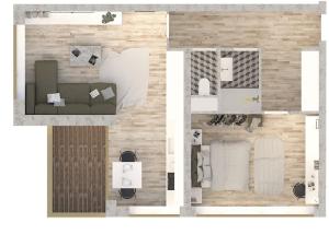 Prodej bytu 2+kk, Letovice, Komenského, 57 m2