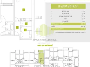 Pronájem bytu 1+kk, Olomouc, Janského, 38 m2