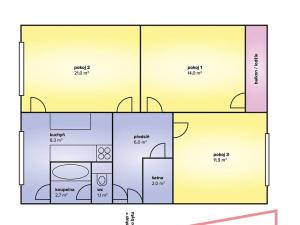 Prodej bytu 3+1, Brno, 79 m2