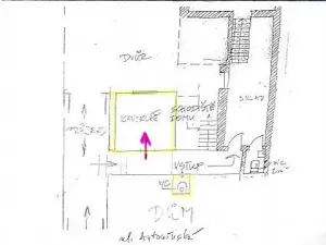 Pronájem kanceláře, Brno, Antonínská, 13 m2