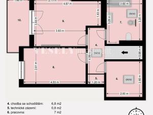 Prodej bytu 4+kk, Praha - Žižkov, Vinohradská, 139 m2