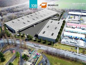 Pronájem skladu, Bílina, Teplická, 3477 m2