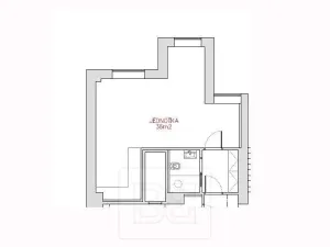 Pronájem kanceláře, Praha - Holešovice, Vinařská, 40 m2