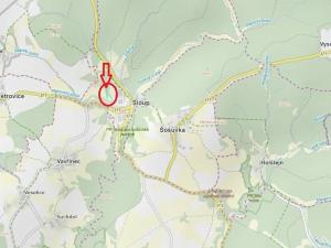 Prodej pozemku, Sloup, 3678 m2
