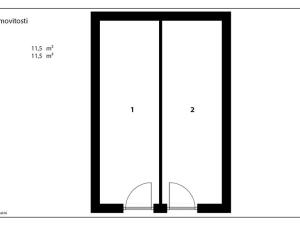 Prodej bytu 2+kk, Mladé Buky, 44 m2