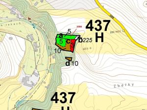 Dražba lesa, Žďárec, 1861 m2