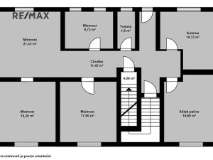 Prodej činžovního domu, České Velenice, Komenského, 247 m2