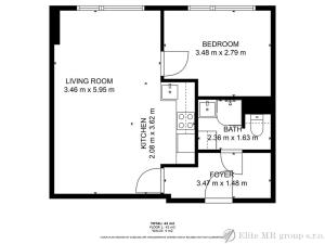 Prodej bytu 2+kk, Mladá Boleslav, Na Radouči, 42 m2