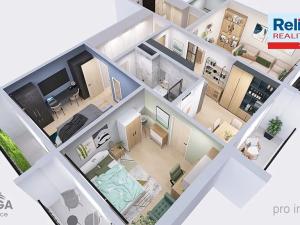 Prodej bytu 3+1, Liberec, Jáchymovská, 73 m2