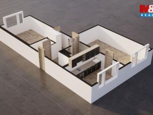 Pronájem bytu 2+1, Hrádek nad Nisou, Liberecká, 61 m2