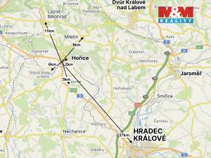 Prodej zahrady, Hořice, 732 m2