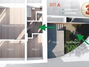 Prodej bytu 3+kk, Svatobořice-Mistřín, Hlavní, 65 m2