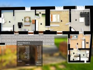 Prodej rodinného domu, Zdiby, Prostřední, 178 m2