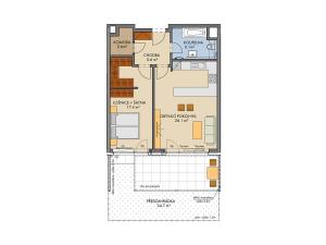 Prodej bytu 2+kk, Praha, Huppnerova, 60 m2