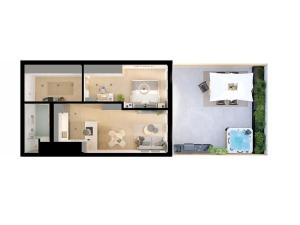 Prodej bytu 2+kk, Brno, Řípská, 53 m2