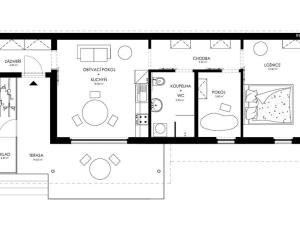 Pronájem rodinného domu, Ždírec nad Doubravou, Průmyslová, 77 m2