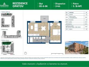 Pronájem bytu 2+kk, Praha - Chodov, Líbalova, 45 m2