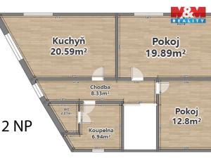 Prodej rodinného domu, Plzeň - Červený Hrádek, Červenohrádecká, 141 m2