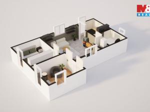 Prodej chaty, Velké Chvojno - Žďár, 45 m2