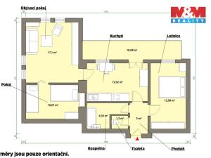 Prodej bytu 2+1, Mariánské Lázně, Ruská, 60 m2