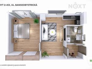 Prodej bytu 2+kk, Šumperk, Banskobystrická, 40 m2