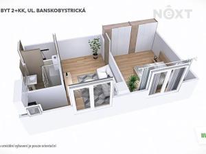 Prodej bytu 2+kk, Šumperk, Banskobystrická, 40 m2