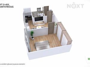 Prodej bytu 2+kk, Šumperk, Banskobystrická, 40 m2