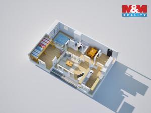 Prodej bytu 3+1, Ústí nad Labem - Bukov, Vinařská, 72 m2