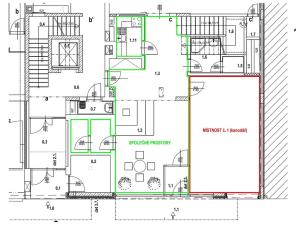 Pronájem kanceláře, Praha - Podolí, Podolská, 29 m2