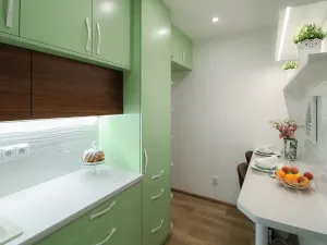 Pronájem bytu 1+1, Praha - Karlín, Vítkova, 43 m2