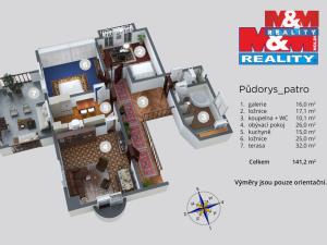 Prodej bytu 4+1, Děčín - Děčín II-Nové Město, Tylova, 144 m2