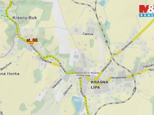 Prodej pozemku pro bydlení, Krásná Lípa, 2010 m2