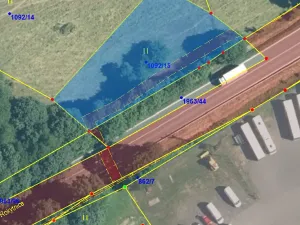 Prodej komerčního pozemku, Vsetín, 1164 m2