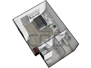 Pronájem bytu 1+kk, Slavkov u Brna, Zelnice II, 39 m2