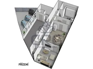 Pronájem rodinného domu, Čebín, 201 m2