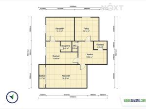 Pronájem bytu 3+1, Olšany, 76 m2