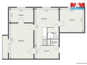 Prodej bytu 3+1, Nová Role, Chodovská, 58 m2